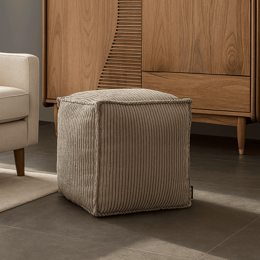 pouf de salon pour canapé carré