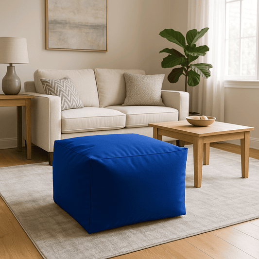 votre pouf de salon et extérieurs carré et resistant